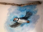 Puffin painting